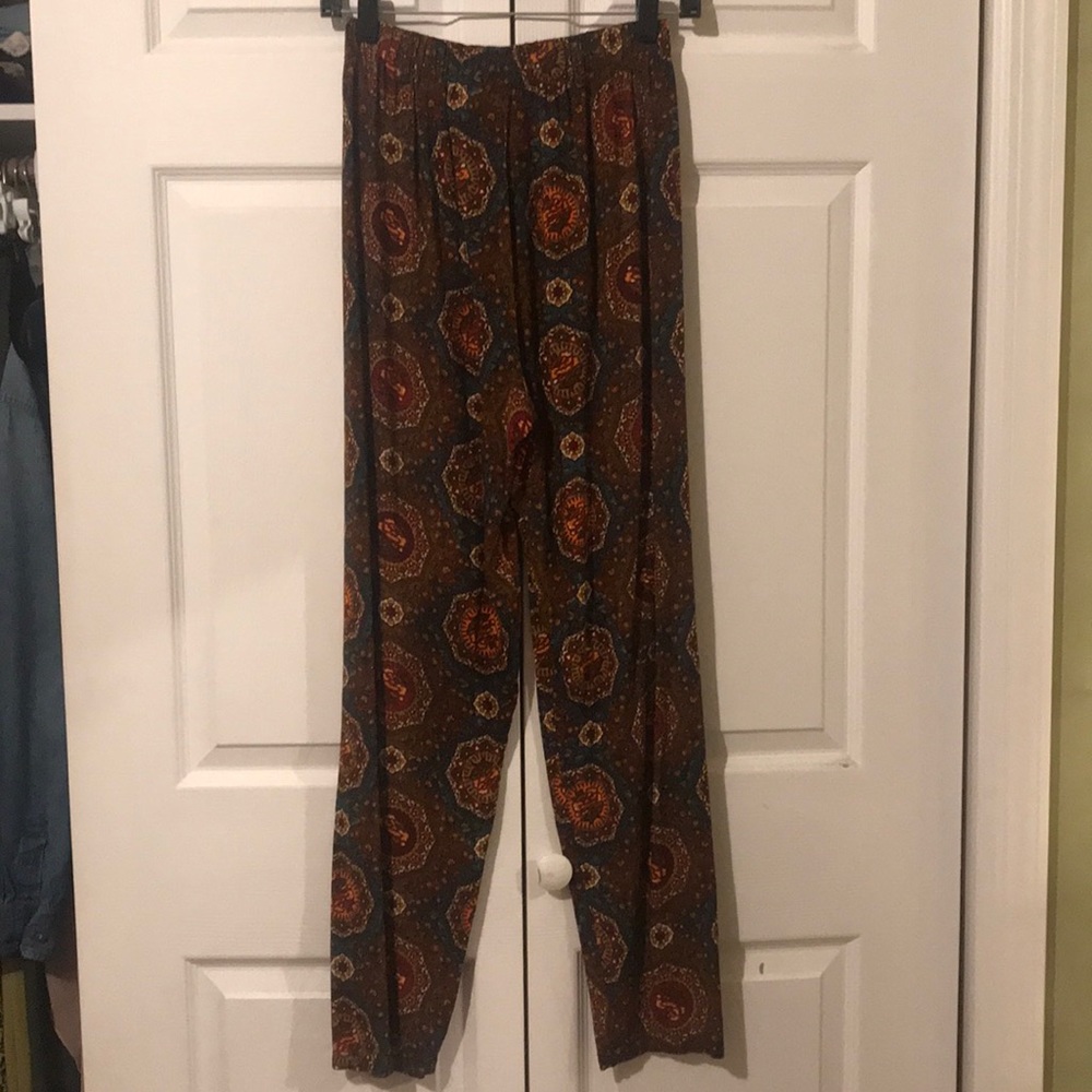 Vintage Floral Comfy Pants